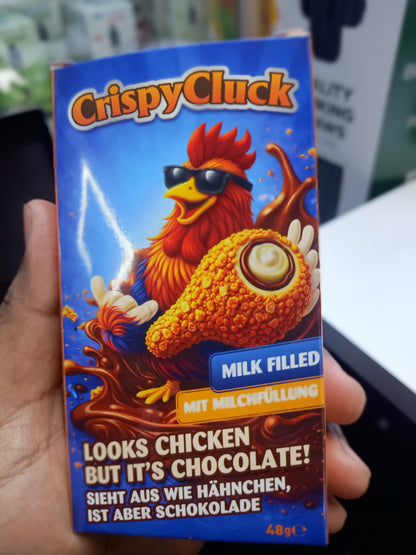 Viral Trending Crispy Cluck Milk filled Chocolate