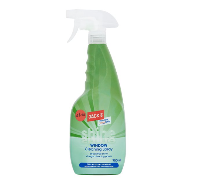 Jacks Shine Spray - Glass Window Cleaning