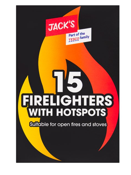 Jack's Firelighters with Hotspots 200g