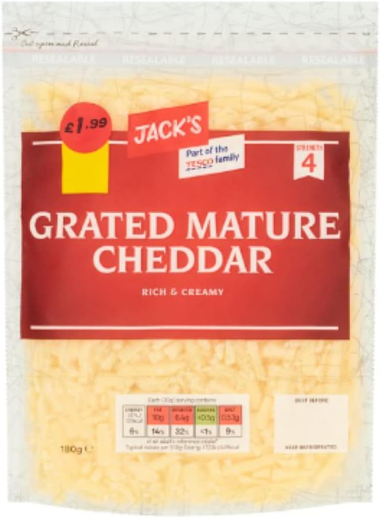 Jack's Grated Mature Cheddar