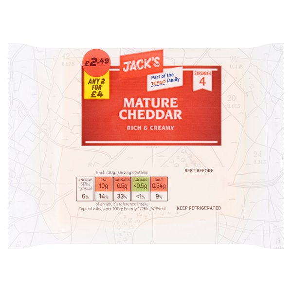 Jack’s Mature Cheddar 200g
