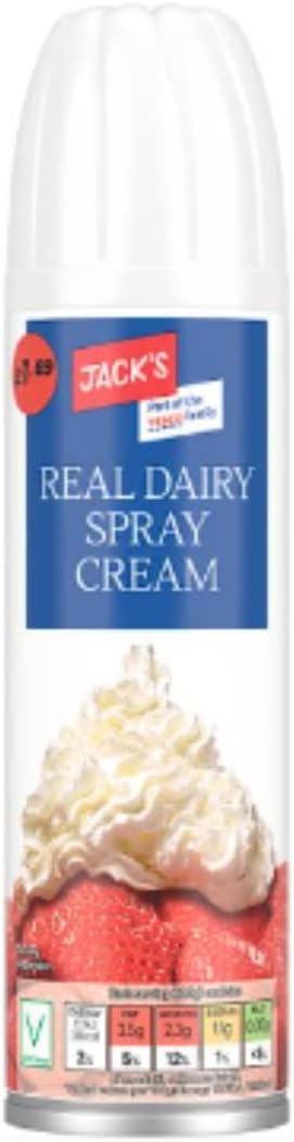Jack's Real Spray Cream