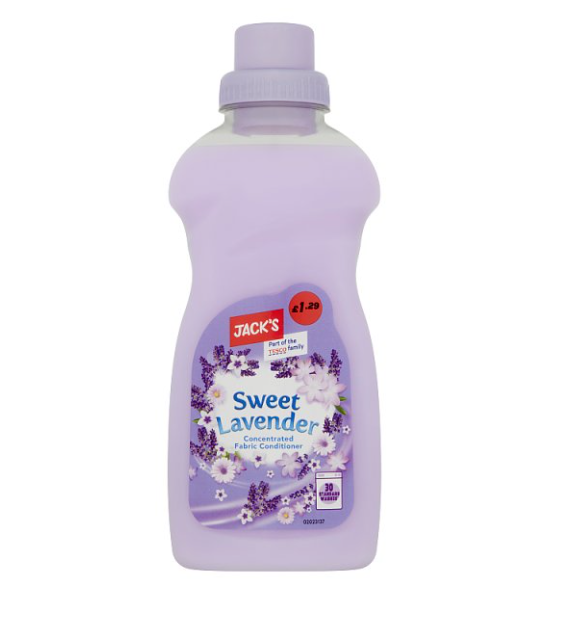 Jack's Fresh  Conditioner 30 Washes 750ml 1.29PM - Sweet Lavender