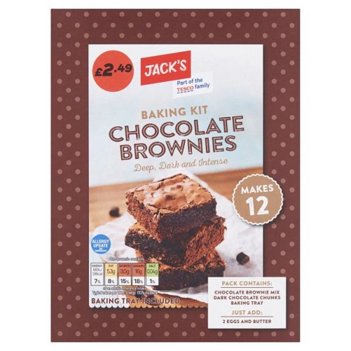 Jacks - Baking Kit Chocolate Brownies - 285g