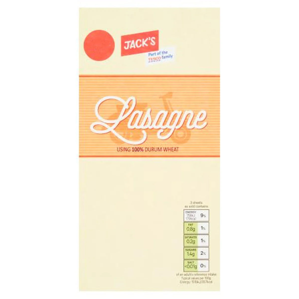 Jacks - Lasagne - 250g
