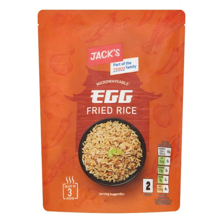 Jack's - Microwaveable Rice - 250g - Egg Fried Rice