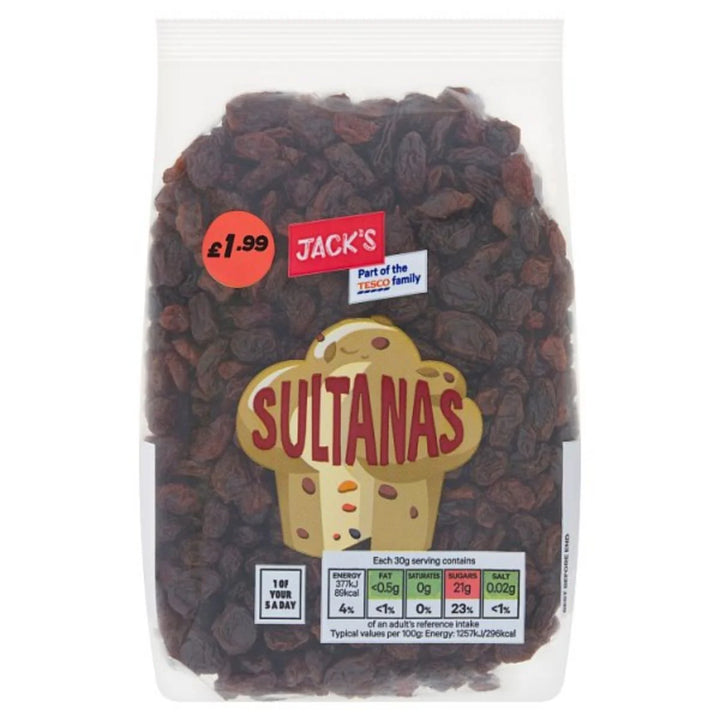 Jack Dried Fruit - Sultana