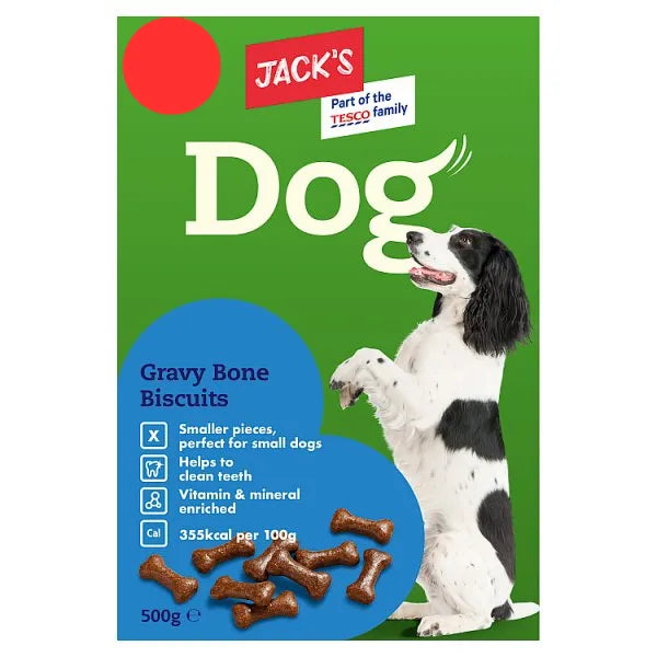 Jacks bone biscuits £1.89 - Gravy