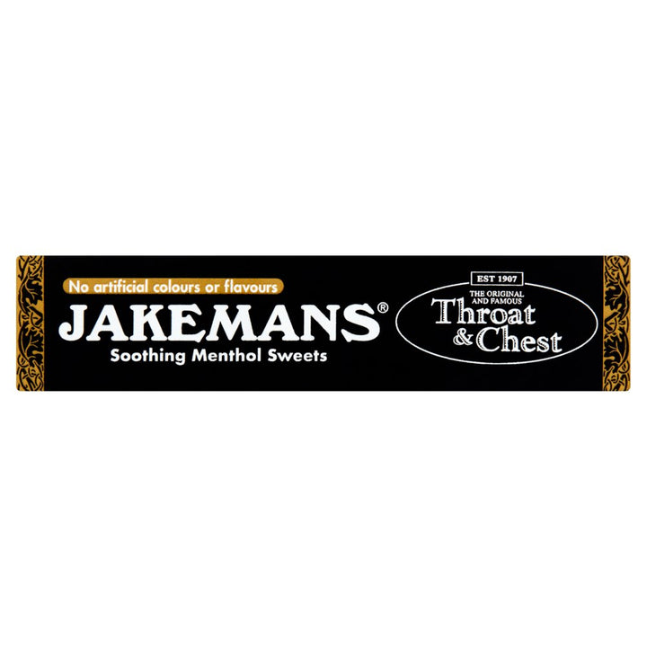 Jakemans cough Sweet - Throat & chest Traditional pack