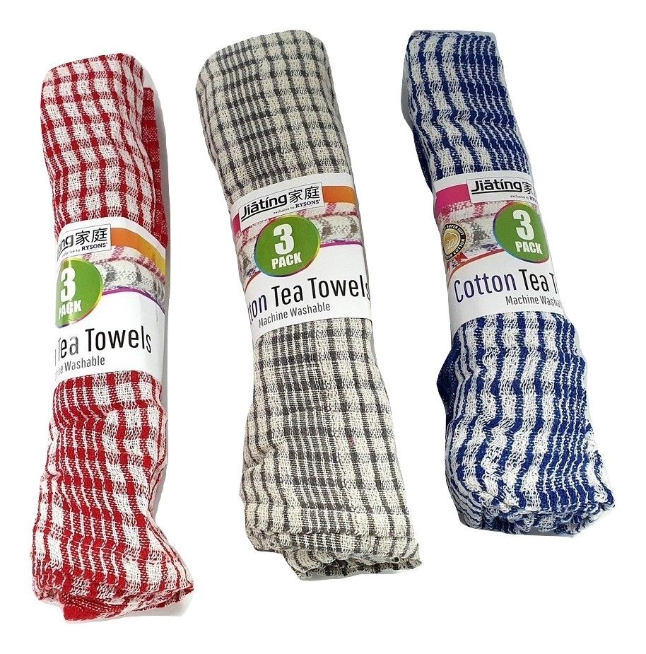 Jiating Cotton Tea Towels 3 pack