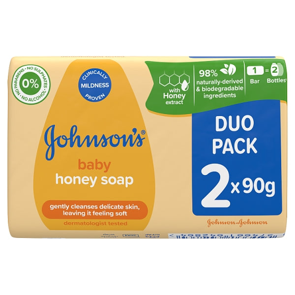 Johnson & Johnson Baby Soap With Honey 90g £1.59