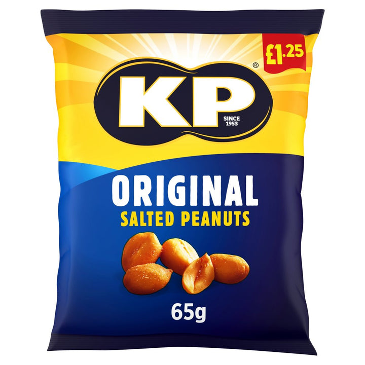 KP Peanuts PM £1.25 - Original Salted Peanut