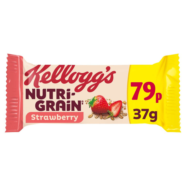 Kellogg's Nutri-grain Strawberry Snack Bar PMP £0.79