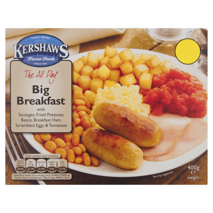 Kershaws All Day Breakfast 400g £2.75pm