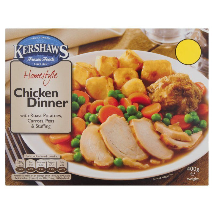 Kershaws Chicken Dinner 400g Price Marked £2.75PM