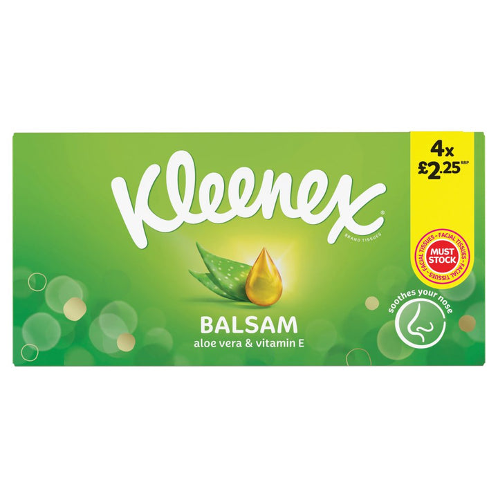 Kleenex Balsam Tissues - 4pack