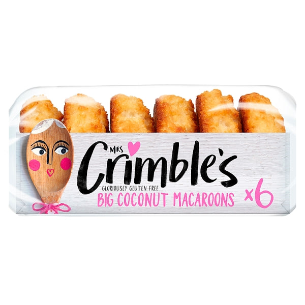 Mrs Crimbles Coconut Macaroons 6's £1.59