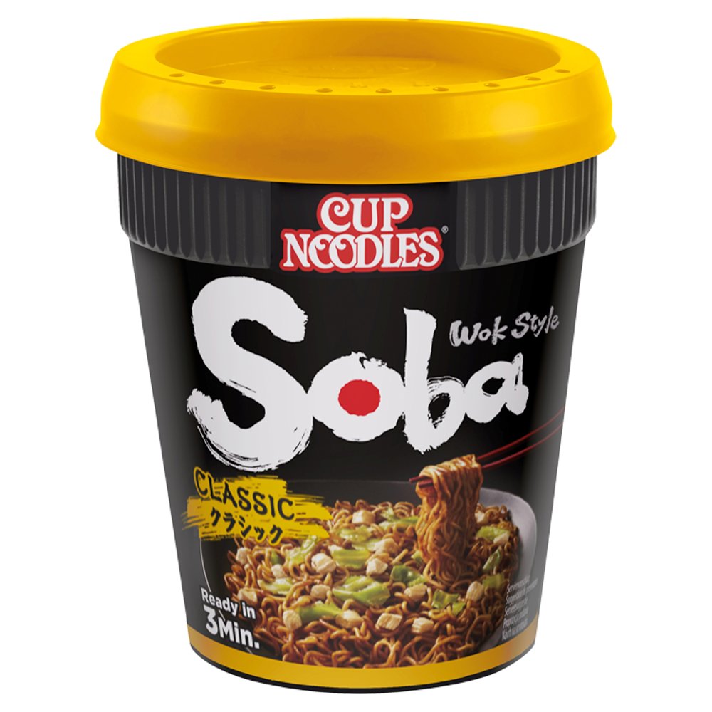 Nissin Soba Instant Wok Style Noodles Pot 92g