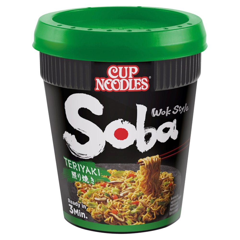 Nissin Soba Instant Wok Style Noodles Pot 92g