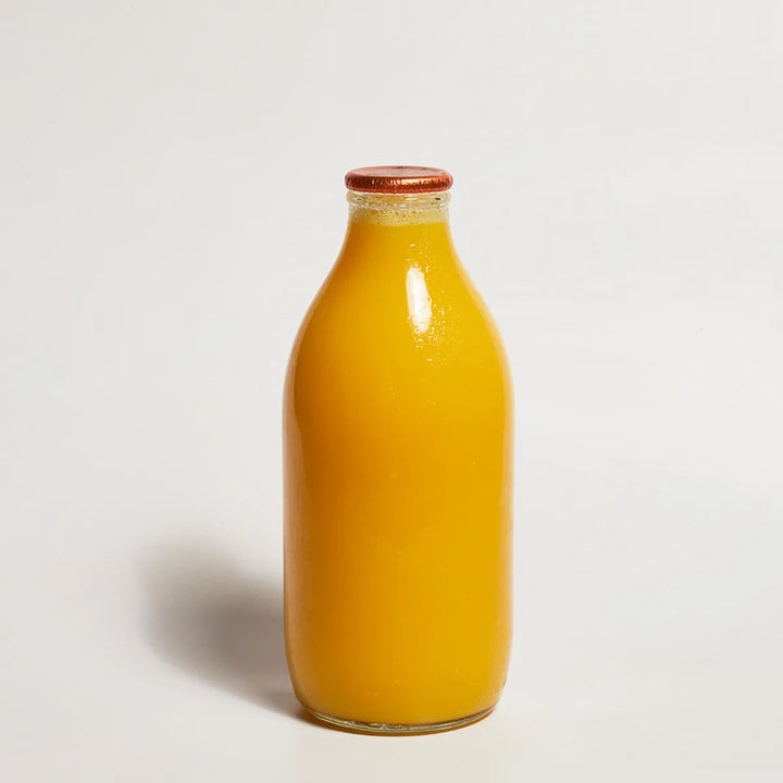 Local Farm Orange Juice in Bottle
