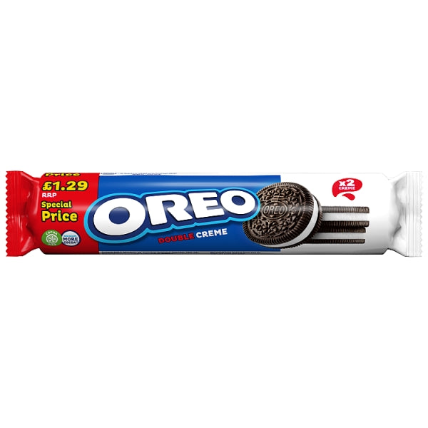 Oreo Double Creme Sandwich Biscuits £1.29 157g