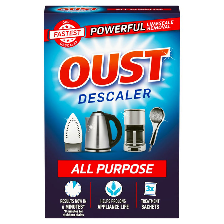 Oust All Purpose Descaler Sachets 3 x 25ml