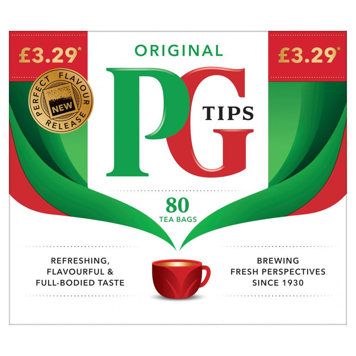 PG Tips Original Tea Bags - PG Tips 80