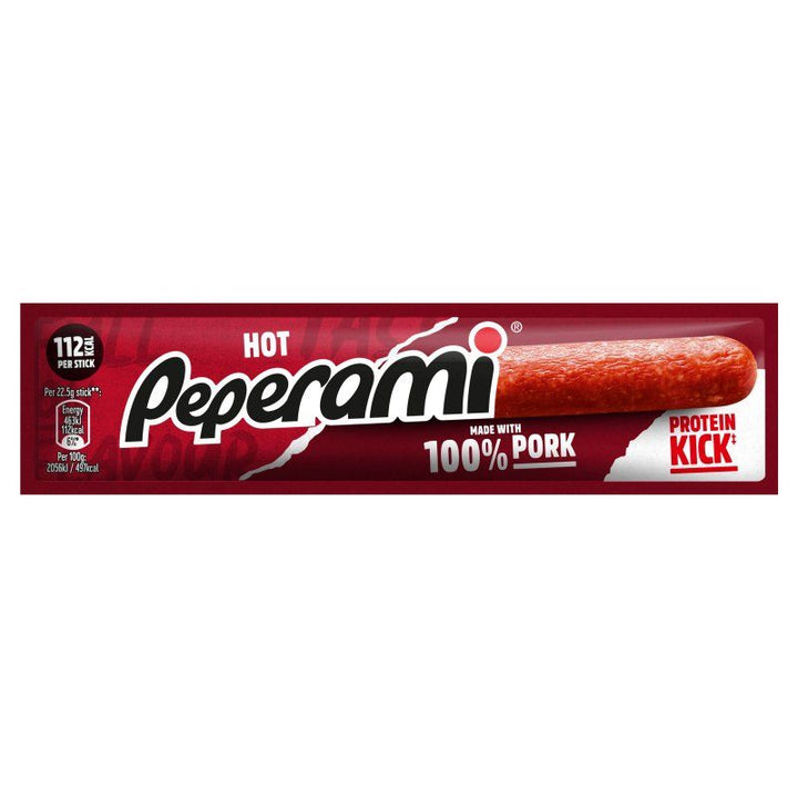 Peperami 26g £1.25 2 for £2 - Hot