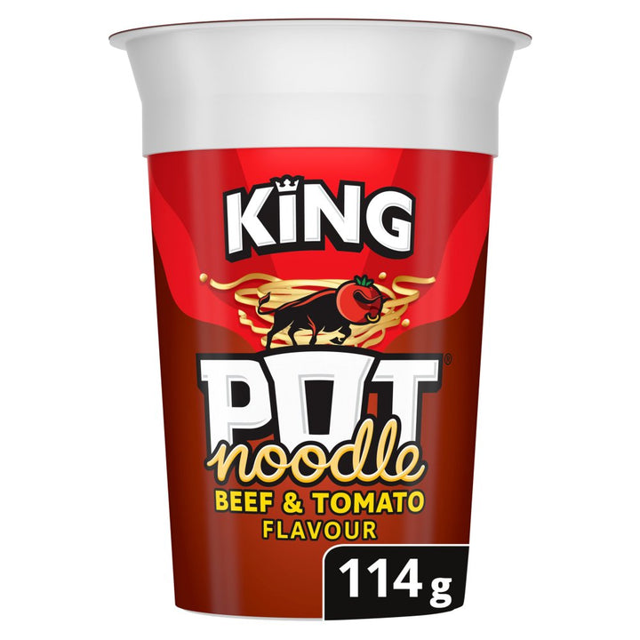 Pot Noodle King Pot 114 g - Beef & Tomato