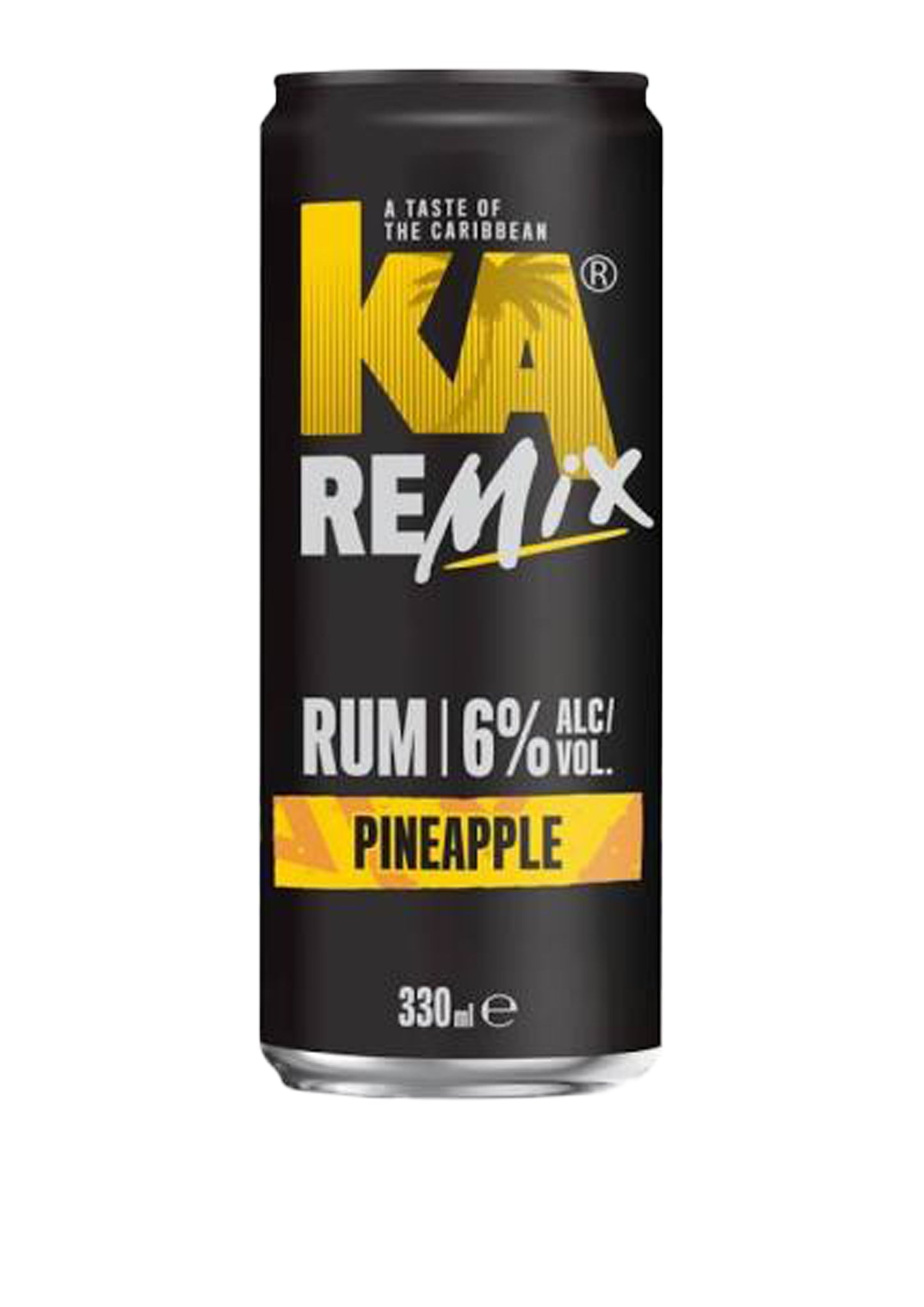 KA REMIX RUM 6% THE TASTE OF CARIBBEAN(ALCOHOLIC MIXER CANS) 330ML