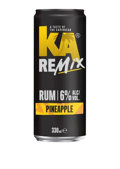 KA REMIX RUM 6% THE TASTE OF CARIBBEAN(ALCOHOLIC MIXER CANS) 330ML