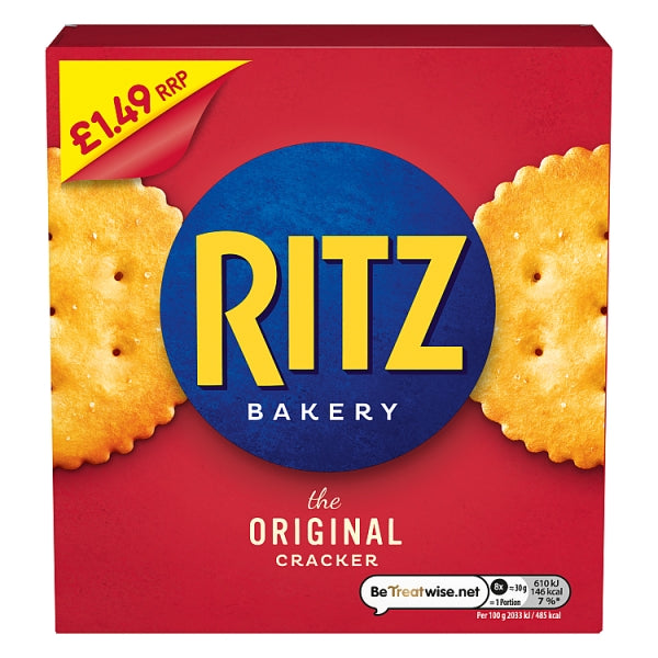 Ritz Cracker Pm £1.49 150g