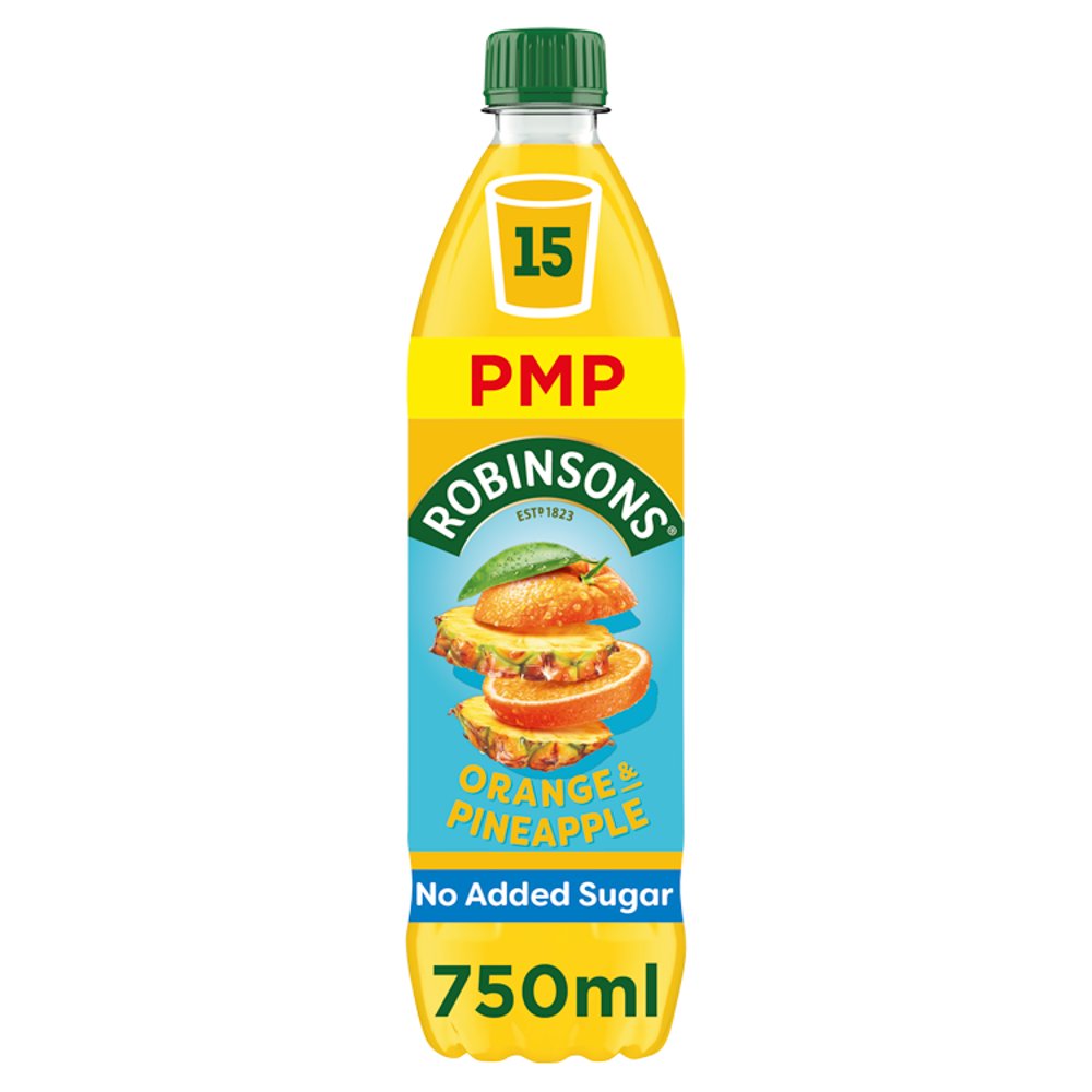 Robinsons No Added Sugar Squash PMP 750ml