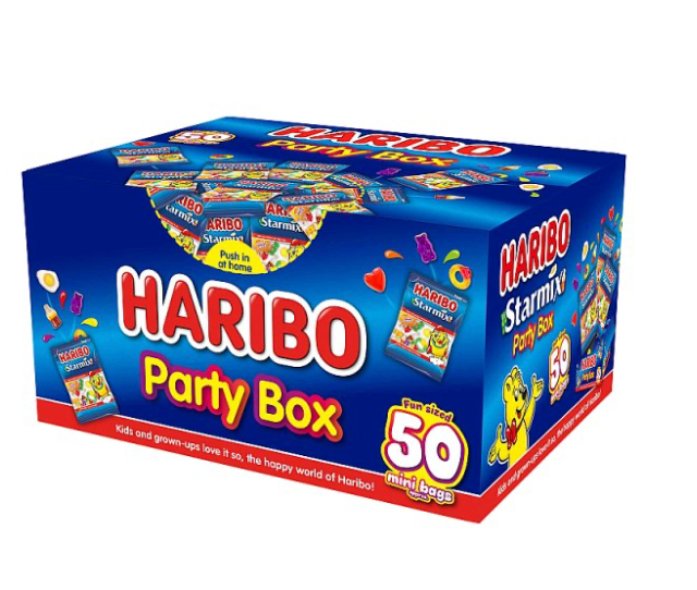 HARIBO Starmix Party Box 800g haribopartybox haribobox sharing box  jellys Sweets