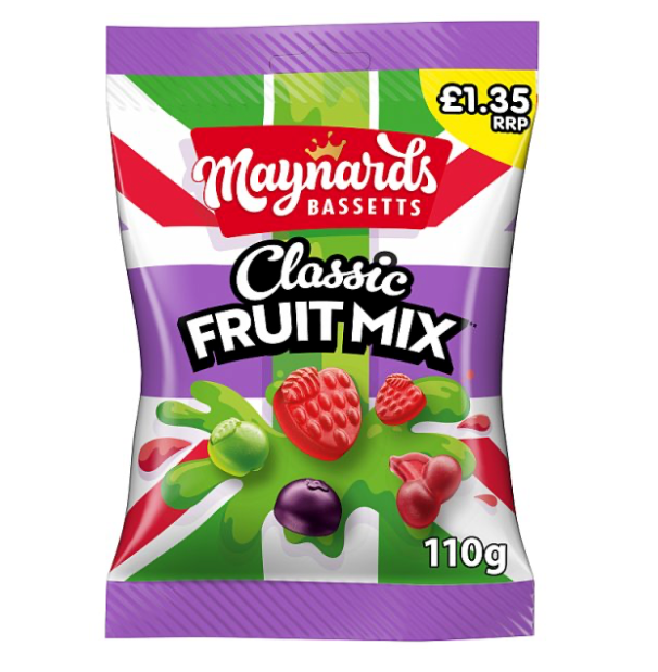 Maynards Bassetts 130g - Fruit Mix