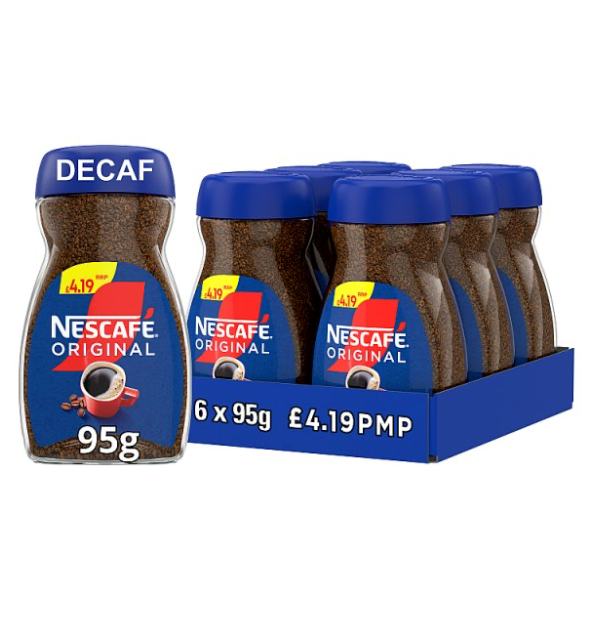 Nescafe Coffee 95g - Decaff