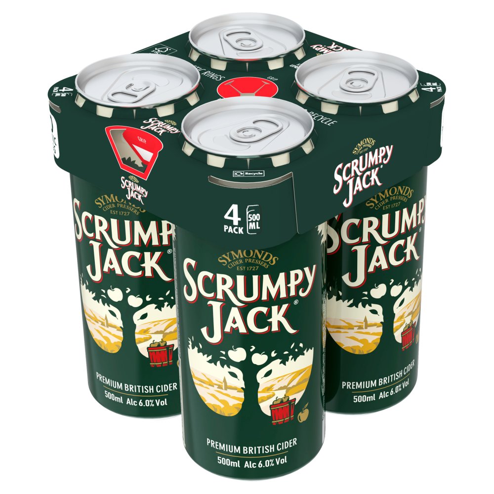 Symonds Scrumpy Jack Premium British Cider Cans