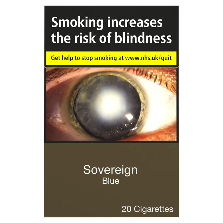Sovereign Cigarettes - Blue Kingsize