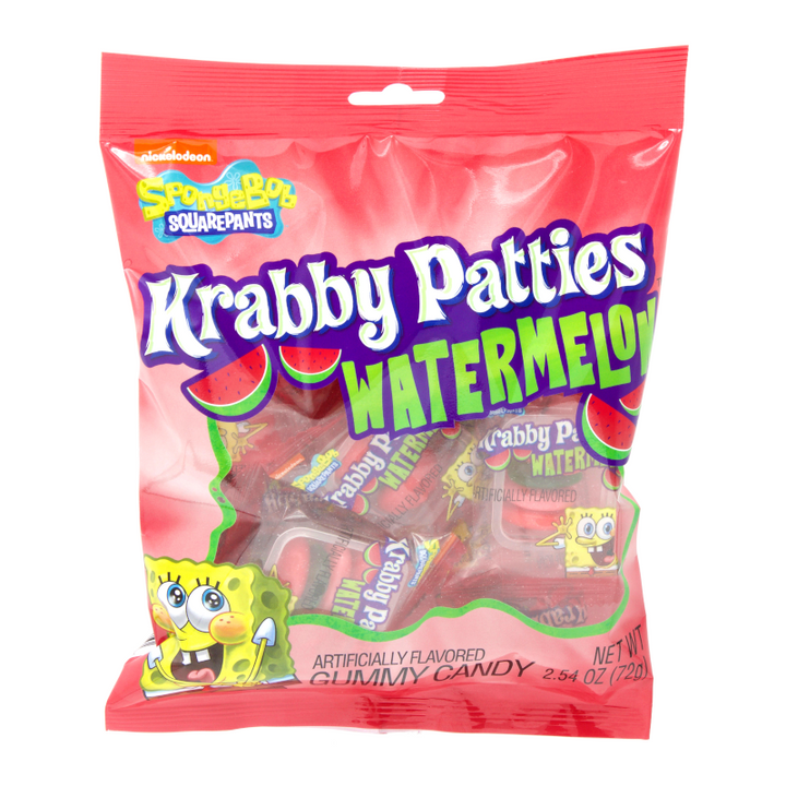 Krabby Patties Hanging Bag - Gummy Candy Watermelon