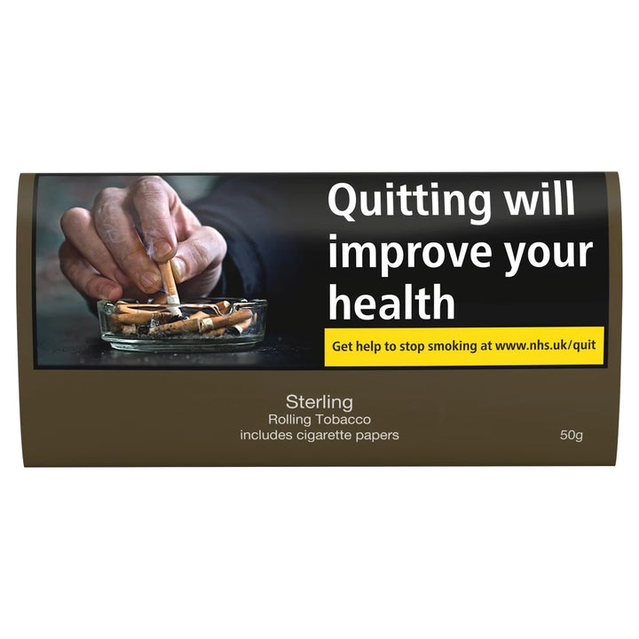 Sterling Rolling Tobacco Includes Cigarette Papers 50g