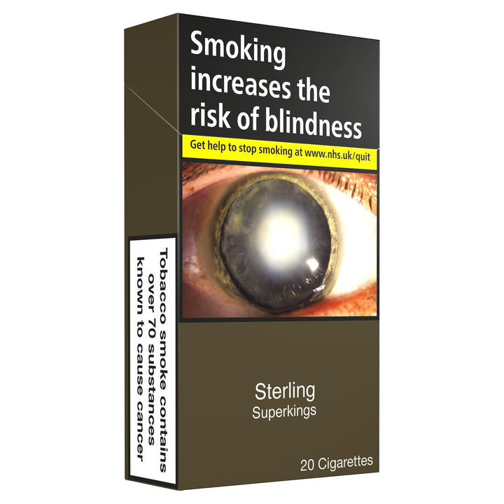 Sterling Cigarettes - Red Superking