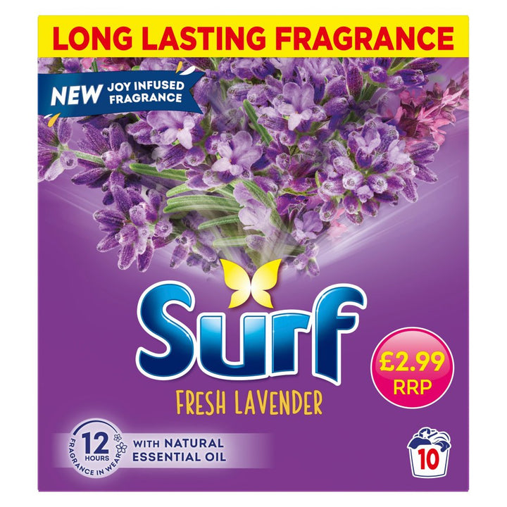 Surf Washing Powder 500 g £2.99PM - Fresh Lavendar
