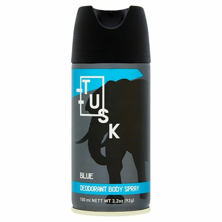 Tusk Blue Deodorant body spray 150ml £1.50
