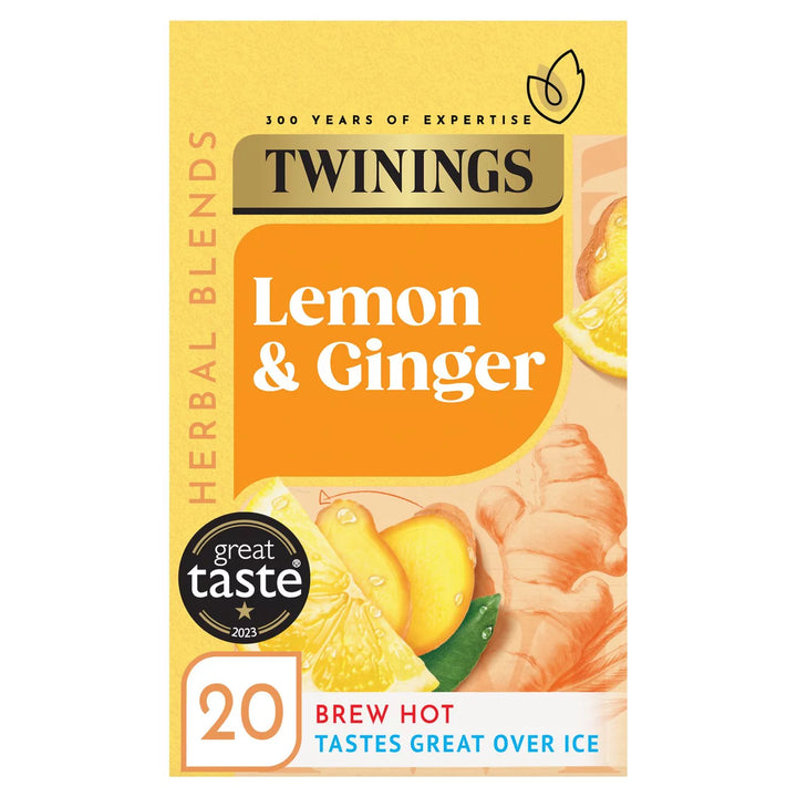 Twinings Teabags 20's - Lemon & Ginger