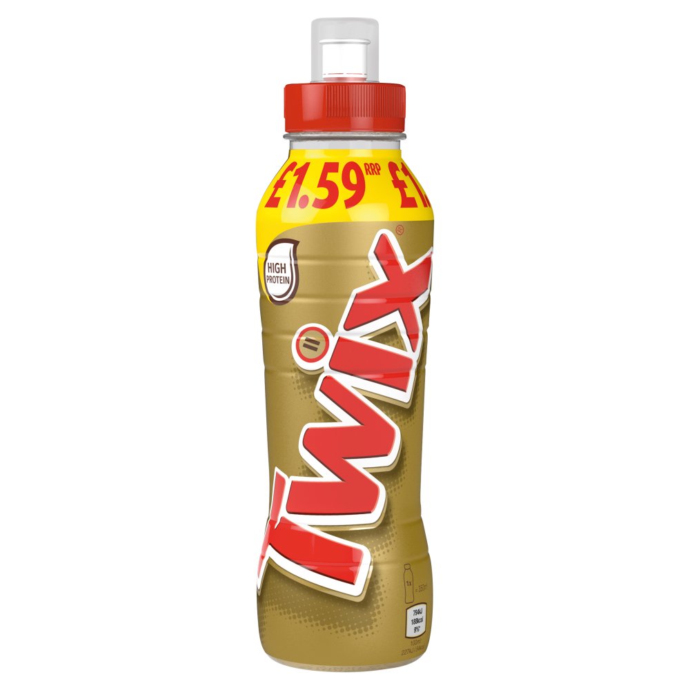Twix Chocolate Caramel Biscuit Milk Shake Drink 350ml £1.59