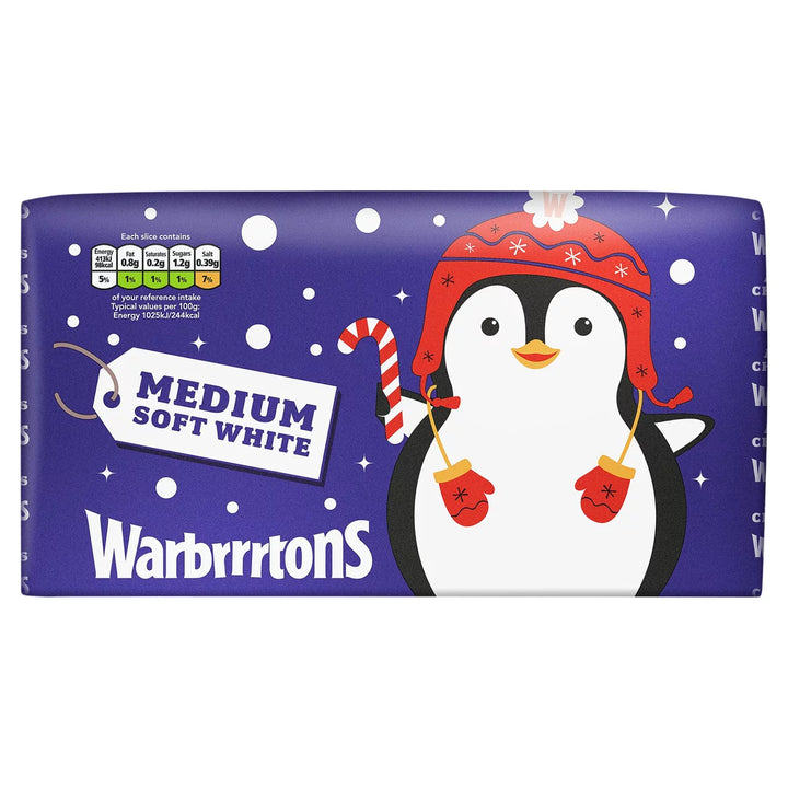 Warburtons Toastie Bread - Medium Soft White