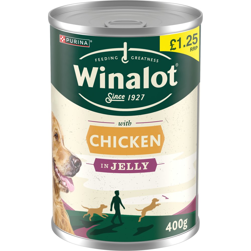 Winalot chicken jelly £1.25