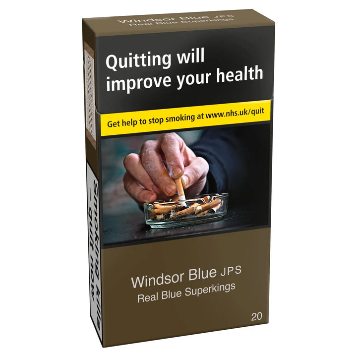 Windsor Blue Real Blue Cigarette - Superking