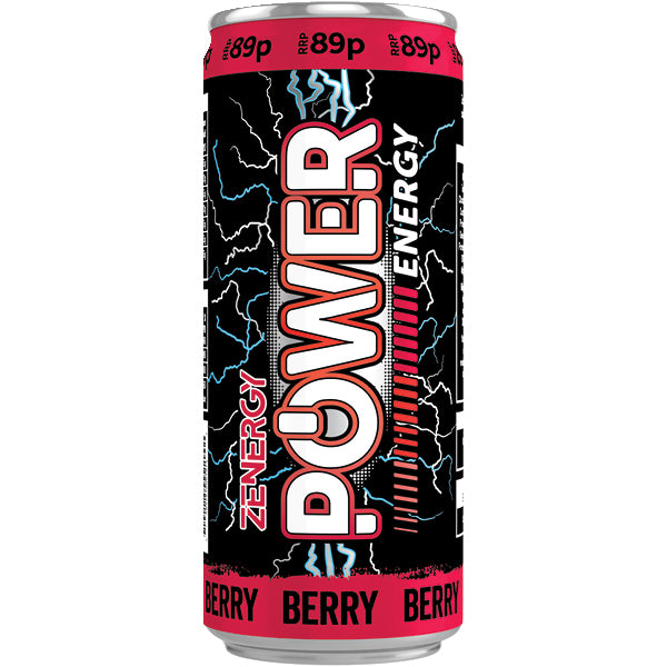 ZEnergy Energy Drinks 500ml - Berry