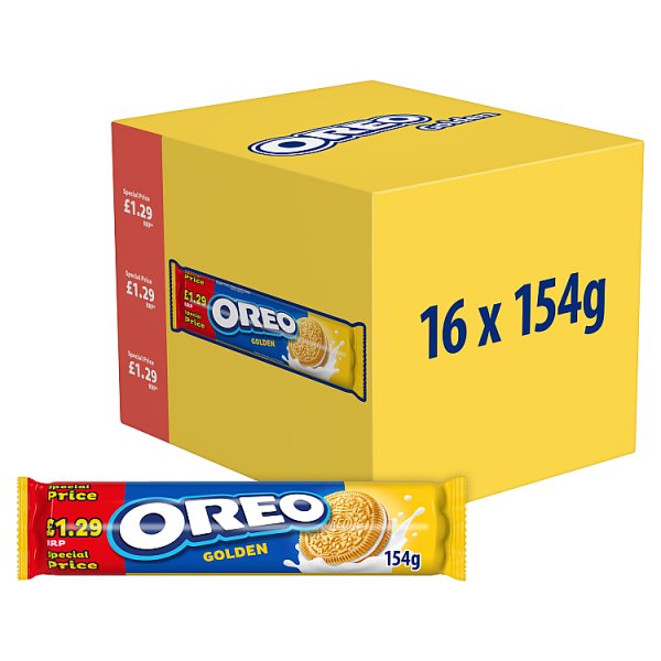 OREO Original  Sandwich Biscuits 154g oreobiscuits - Golden